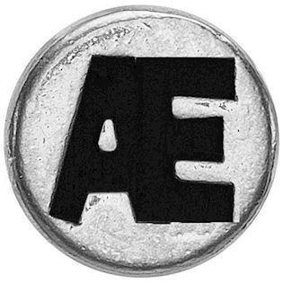 Christina Collect 925 sterling silver Small silver dot with Æ, model 603-S-Æ